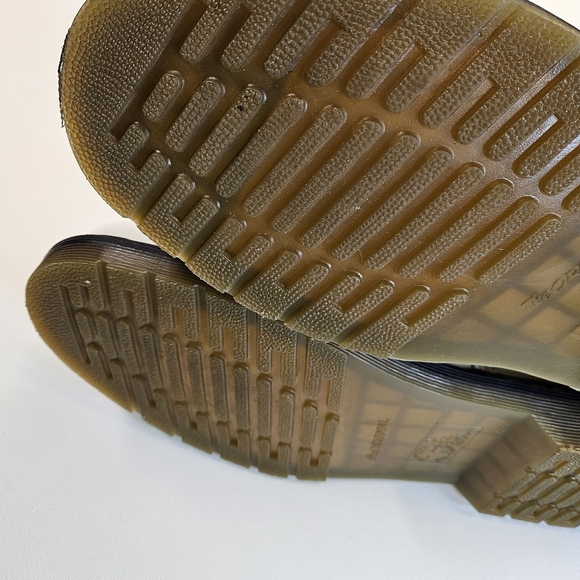 $170 Dr Martens 1460 Mens Size 13 Zavala Lace Up White Leather Combat Boots - Picture 11 of 11